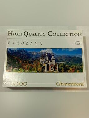 Clementoni Neuschwanstein Castle Panorama 1000 Piece Jigsaw Puzzle High Quality